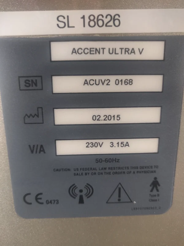 Alma Accent Ultra V - Machine Product Details