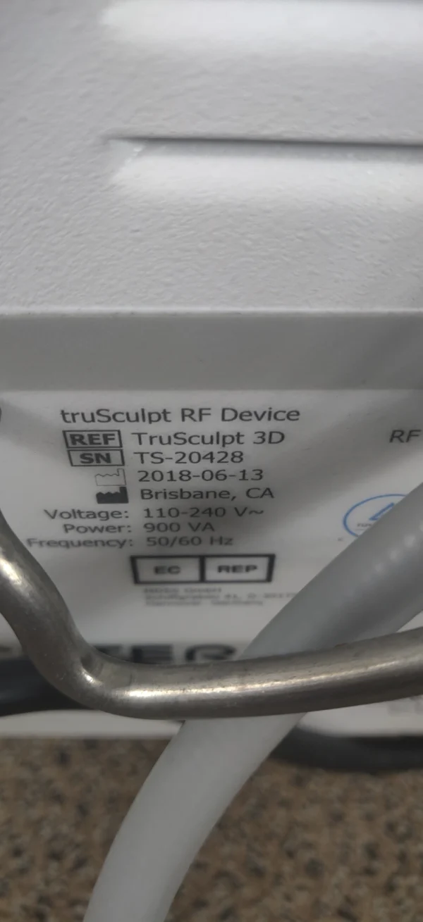 Cutera Trusculpt 3D - Machine Product Details